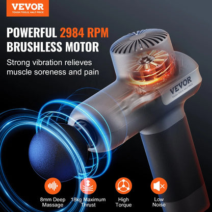 RelaxaPro VEVOR Deep Tissue Massage Gun